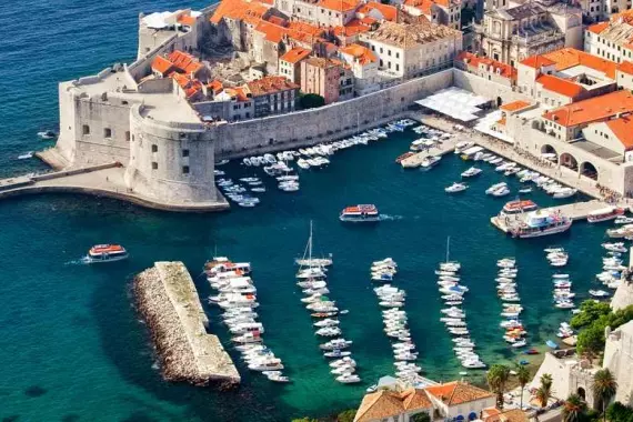 Dubrovnik, Croazia: veduta panoramica