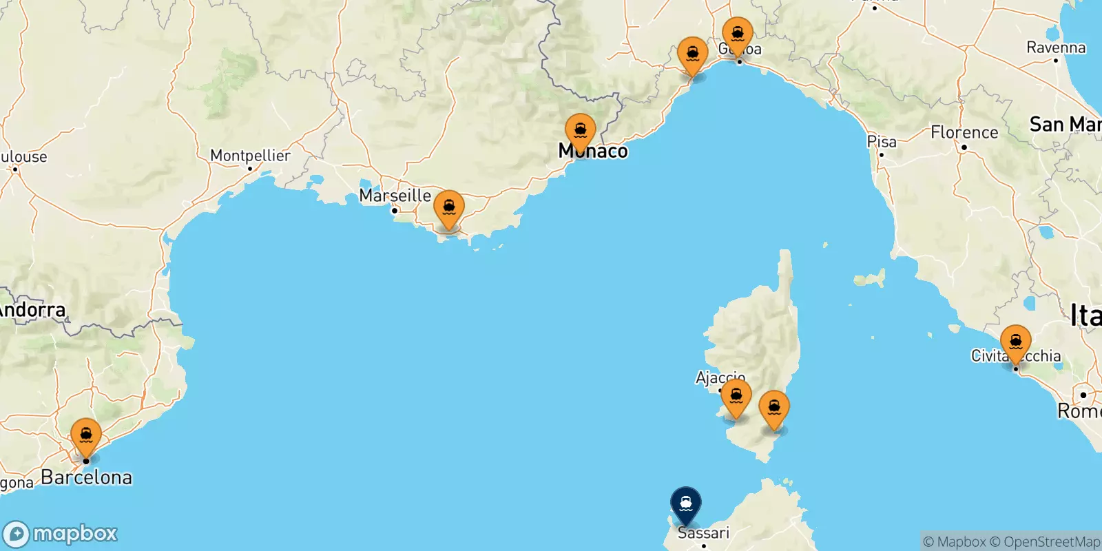 Traghetti per Porto Torres