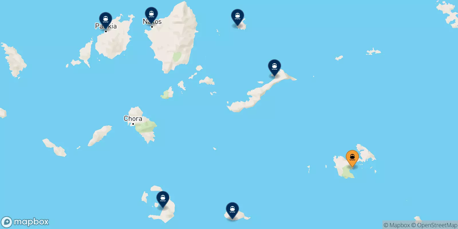 Traghetti da Astypalea per le Isole Cicladi