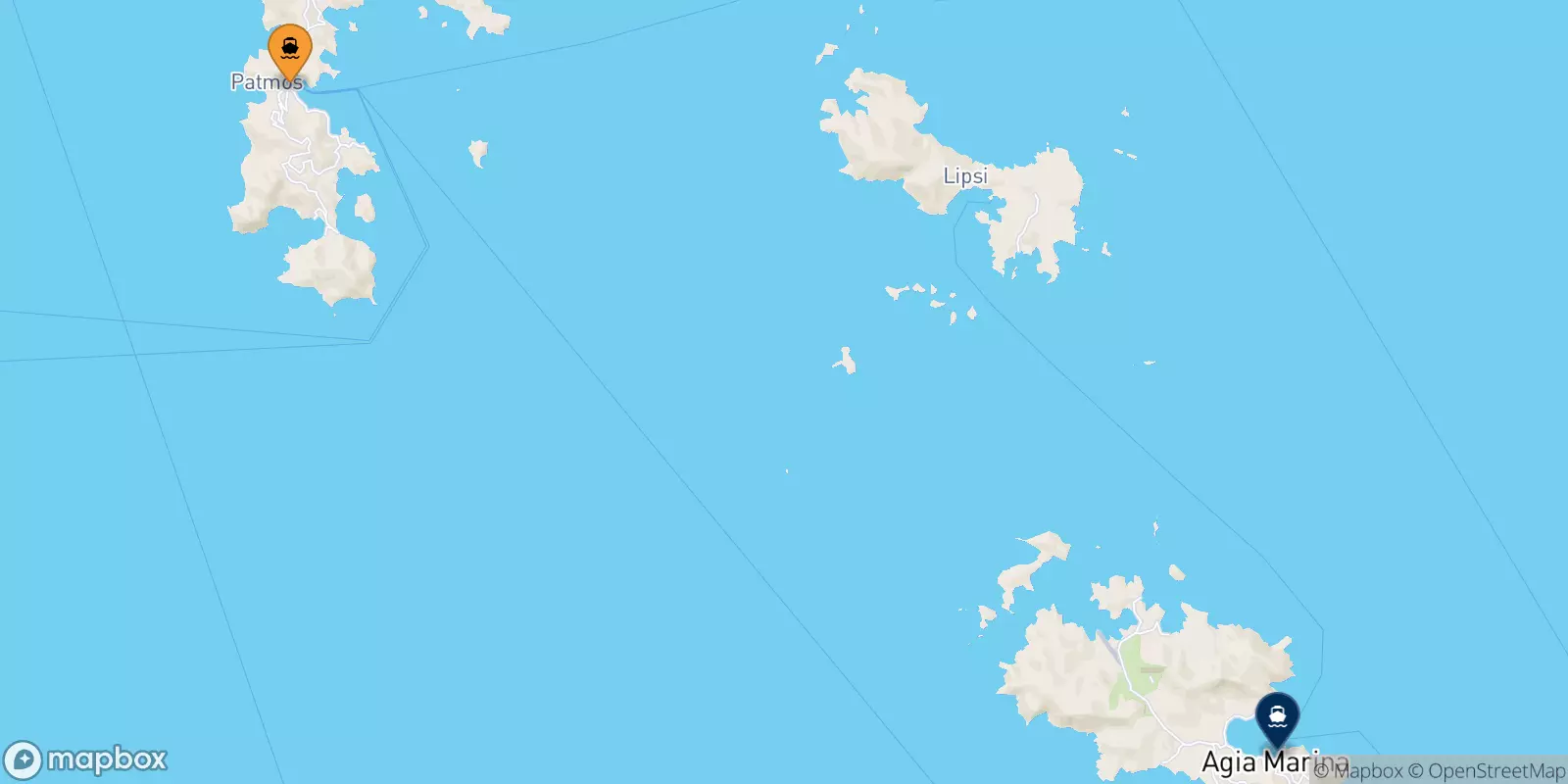 Traghetti da Patmos per Leros