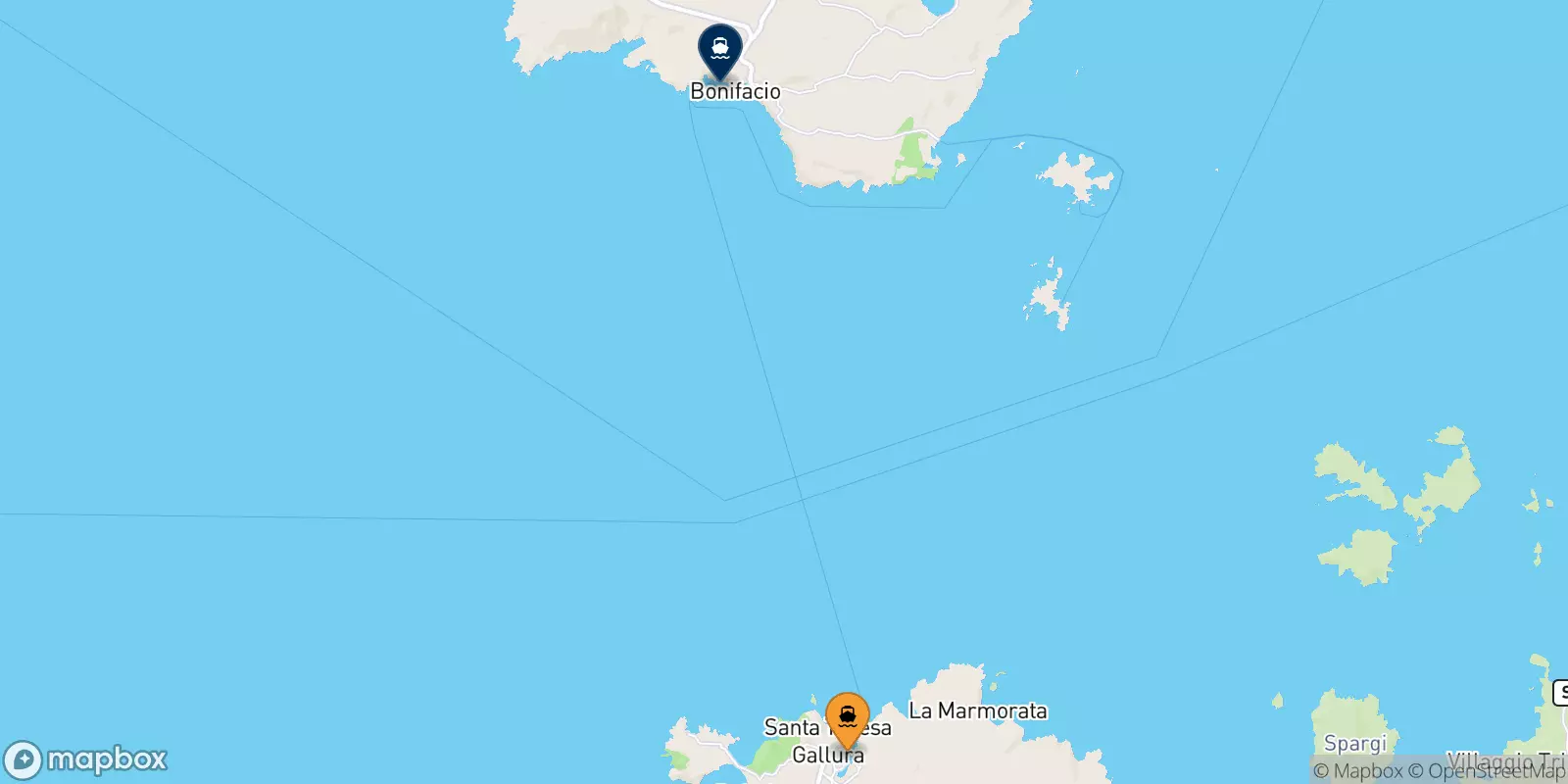 Traghetti da Santa Teresa Di Gallura per la Corsica