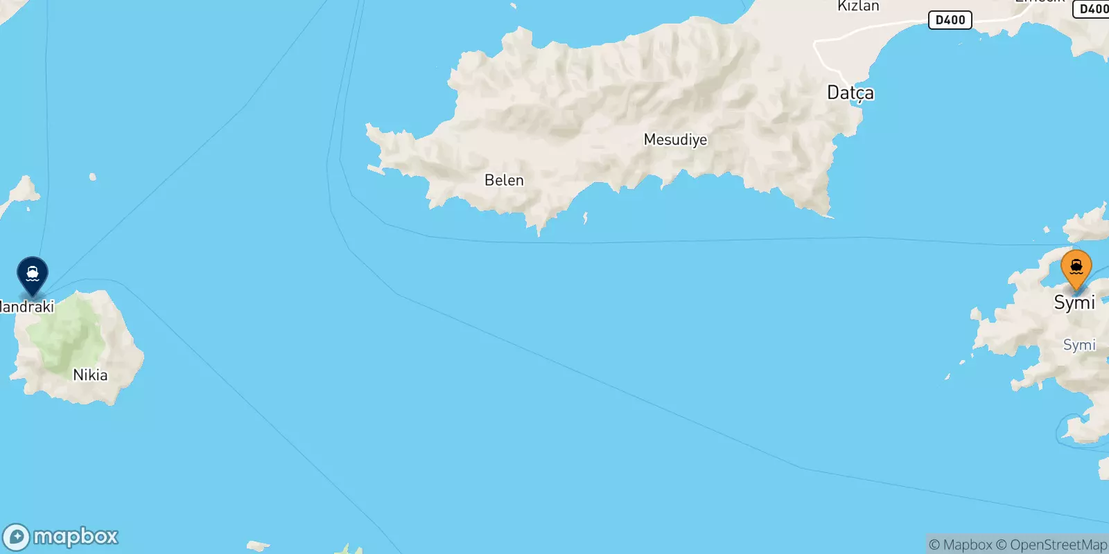 Traghetti da Symi per Nisyros