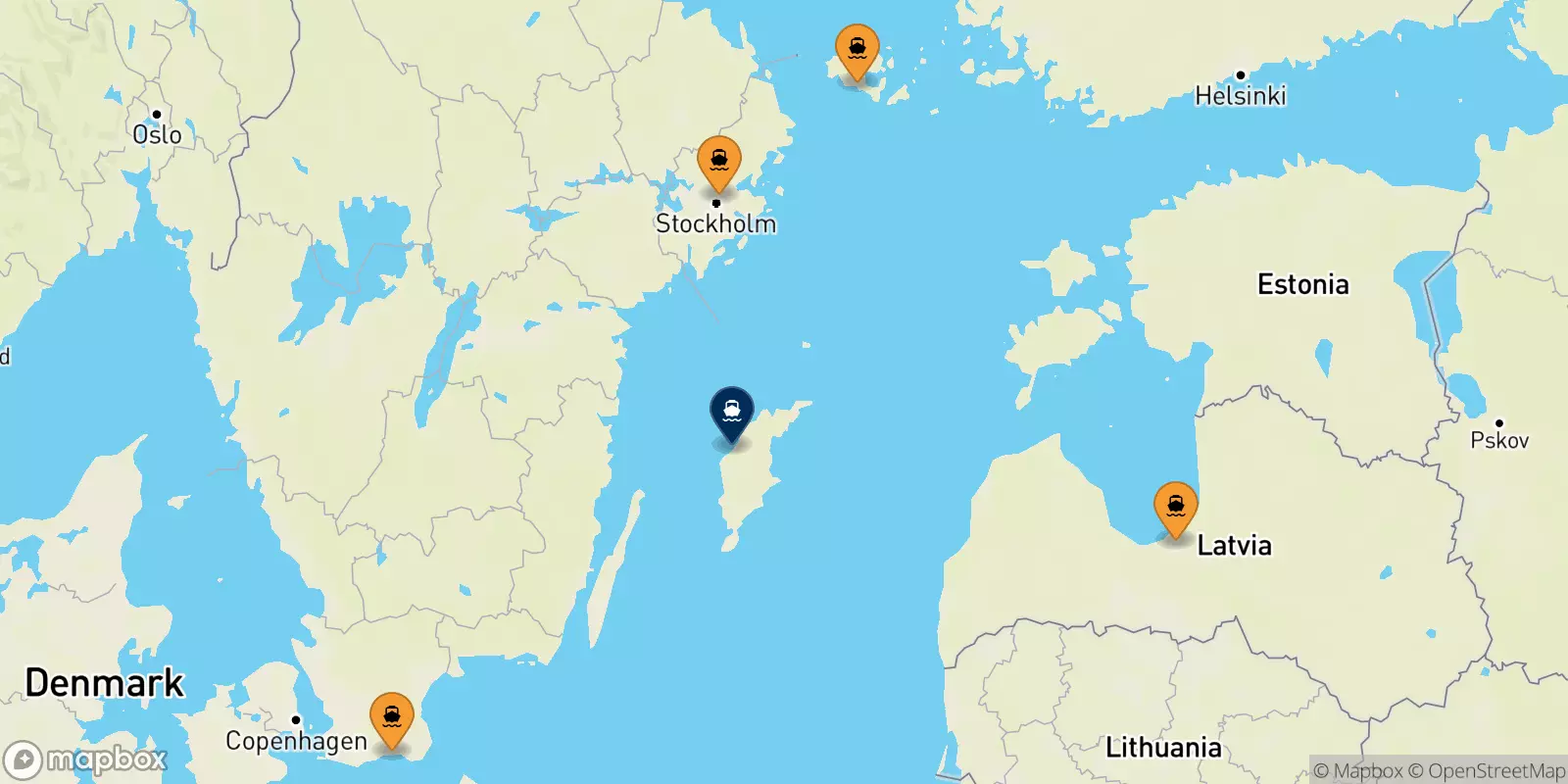 Traghetti per il Gotland