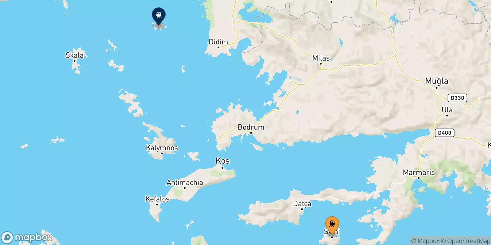 Traghetti da Symi per Agathonisi