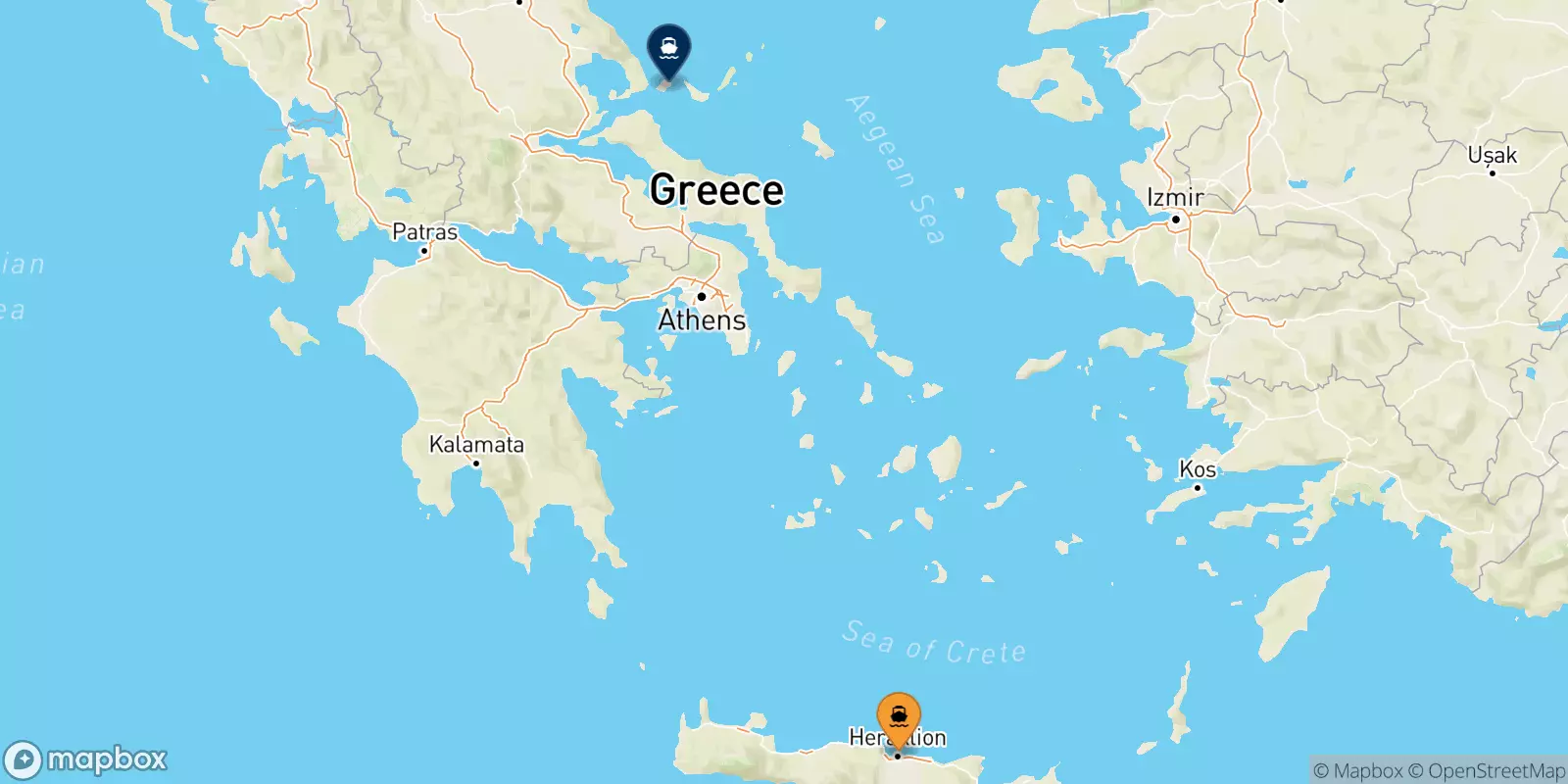 Traghetti da Creta per Skiathos