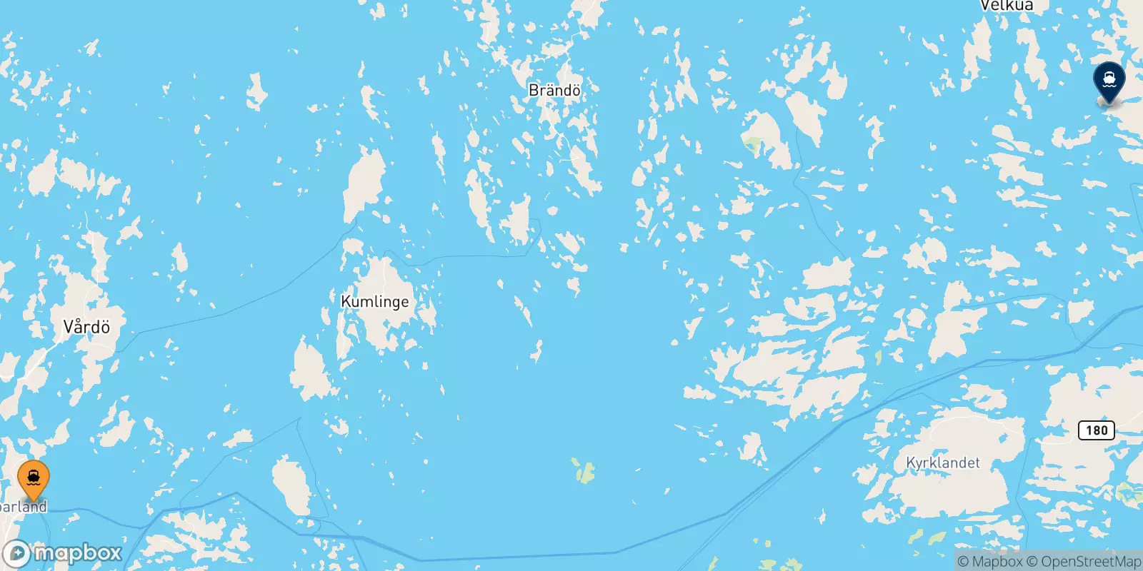 Traghetti dalle Isole Aland per Naantali