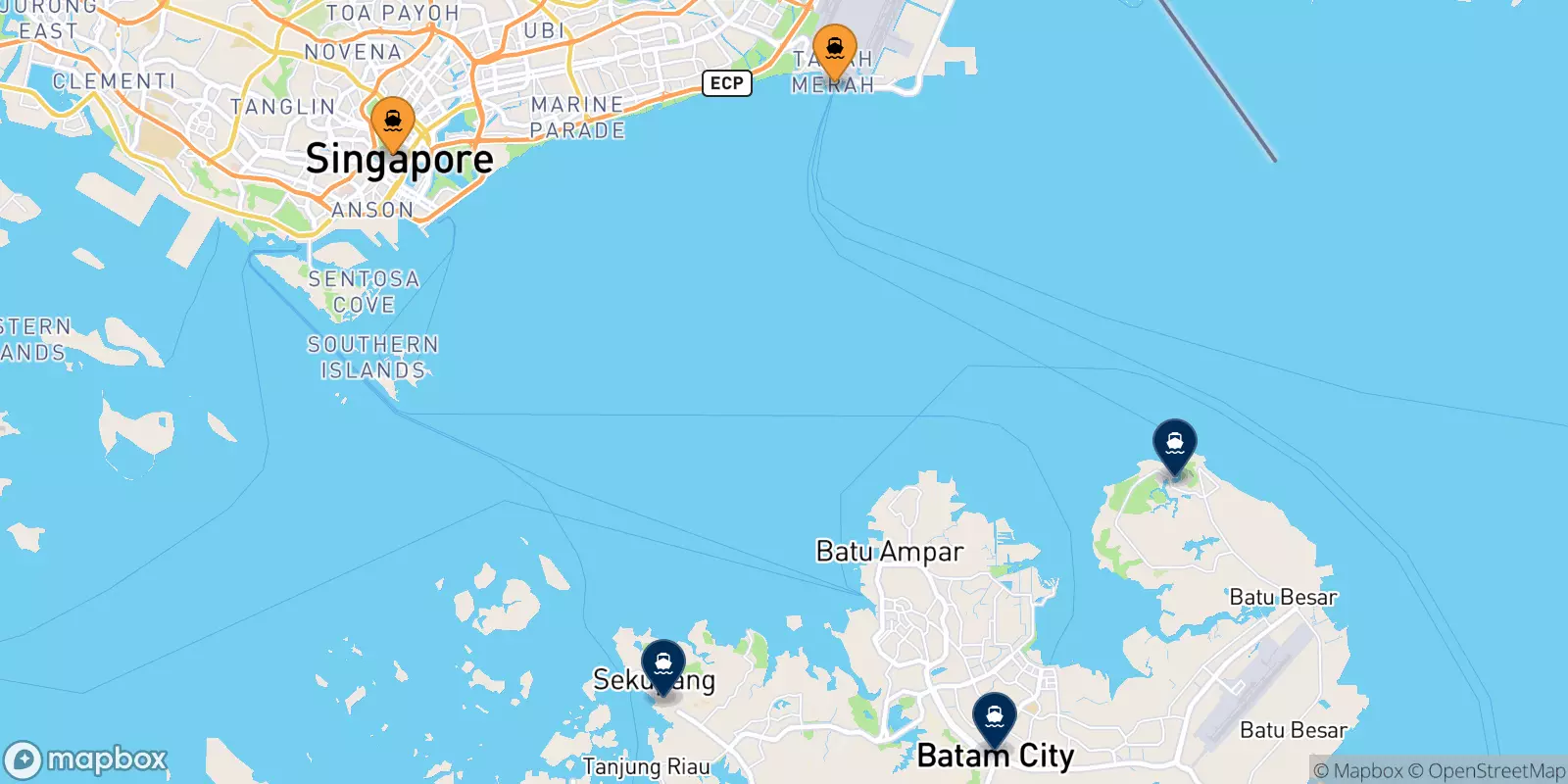 Traghetti per il Batam