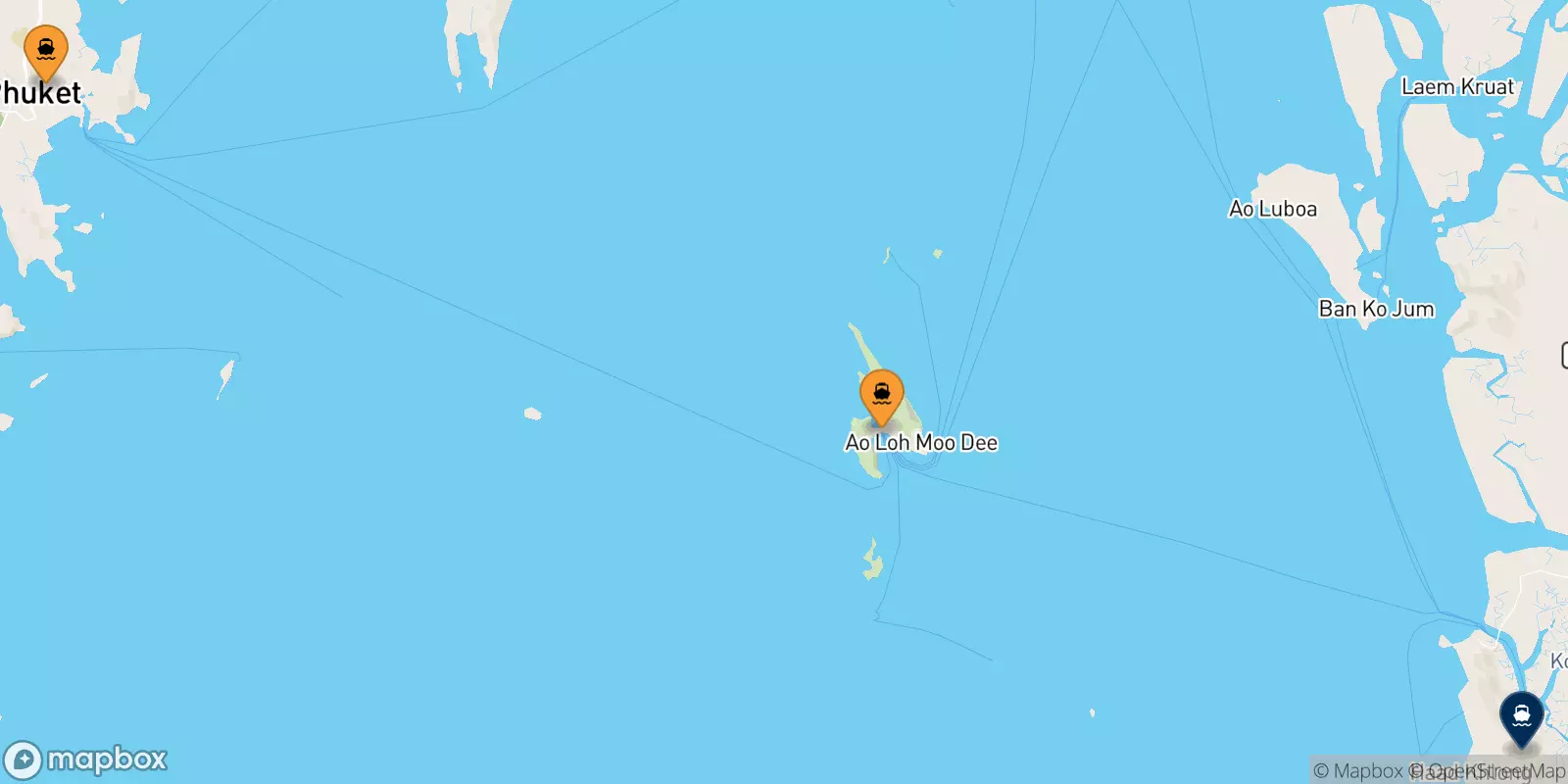Traghetti per Koh Lanta Ban (Saladan Pier)