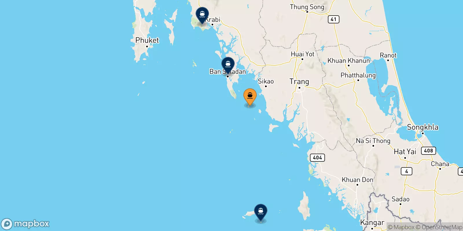 Traghetti da Koh Ngai