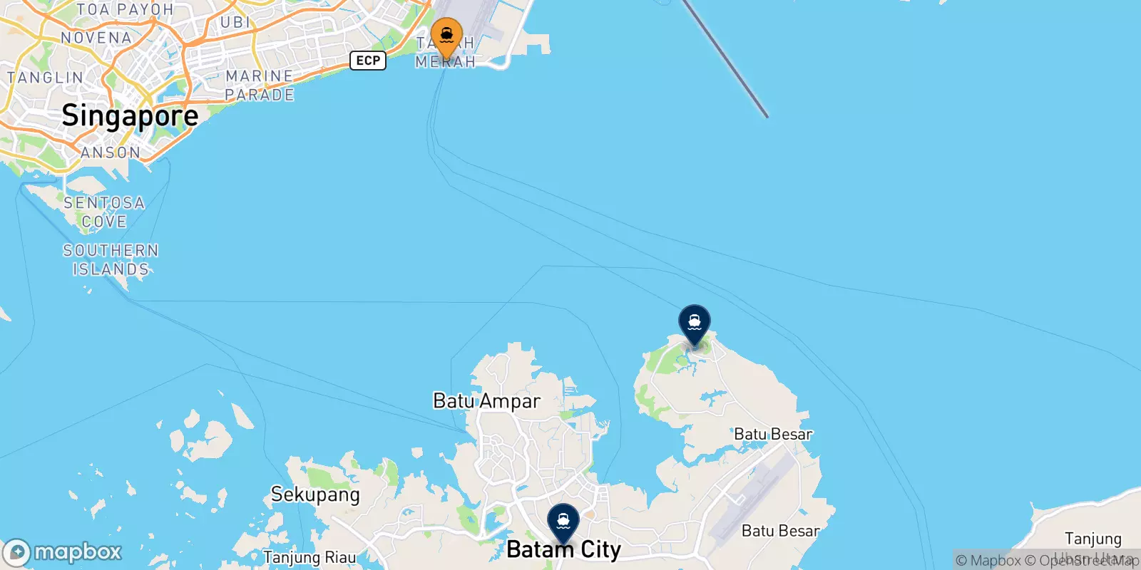 Traghetti da Tanah Merah