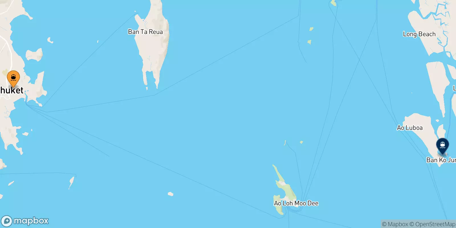 Traghetti da Phuket (Rassada Pier) per Koh Jum